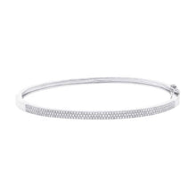 Load image into Gallery viewer, Three Row Icy Bangle
