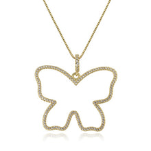 Load image into Gallery viewer, Butterfly Frame Necklace
